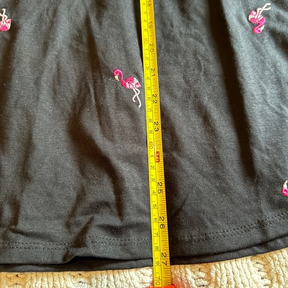 Vintage America Black Cherry Print Women's Top size XXL - Picture 7 of 9